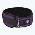 Pas do podnoszenia ciężarów RDX Rx4 Weightlifting Belt purple 3