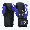 Rękawice bokserskie RDX REX F4 blue/black 2