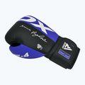 Rękawice bokserskie RDX REX F4 blue/black 3