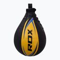 Gruszka bokserska RDX Speed Ball Leather Multi yellow/blue