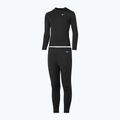 Komplet bielizny termoaktywnej dziecięcej Mizuno Mid Top&Bottom black