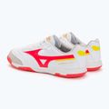 Buty piłkarskie Mizuno Morelia Sala Classic IN white/flery coral2/bolt2 3