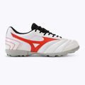 Buty piłkarskie dziecięce Mizuno MRL Sala Club TF Jr white/radiant red 2