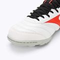 Buty piłkarskie dziecięce Mizuno MRL Sala Club TF Jr white/radiant red 7