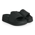 Klapki damskie KARL LAGERFELD Kondominium Nft Relief black rubber 2