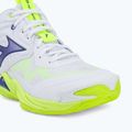 Buty do siatkówki Mizuno Wave Momentum Elite Mid white/lightning yellow/dazzling blue 7