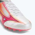 Buty piłkarskie Mizuno Alpha III Japan AG white/fuchsia purple 7