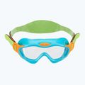 Maska do pływania dziecięca Speedo Biofuse Mask Infant azure blue/fluo green/fluo orange/clear 2