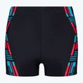 Bokserki pływackie męskie Speedo Tech Print Aquashort black/orange