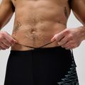Bokserki pływackie męskie Speedo Medley Logo Aquashort black/alfalfa green 6