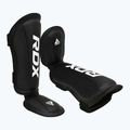 Ochraniacze piszczeli i stóp RDX T1 Shin Instep Guards black 3