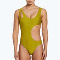 Strój pływacki jednoczęściowy damski Nike Block Texture moss 4