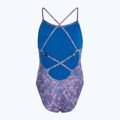 Strój pływacki jednoczęściowy dziecięcy Nike Hydrastrong Charms Multi Print Lace Up Back blue 2