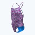 Strój pływacki jednoczęściowy dziecięcy Nike Hydrastrong Charms Multi Print Lace Up Back blue 8