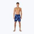 Szorty kąpielowe męskie Nike Fine Floral 7" Volley midnight navy 2