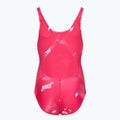 Strój pływacki jednoczęściowy dziecięcy Nike Hydrastrong Fastback rush pink 2