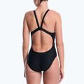 Strój pływacki jednoczęściowy damski Nike Logo Tape Fastback black 3