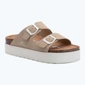 Klapki damskie O'Neill Sandy Platform Slider Low tan