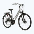 Rower trekkingowy damski KROSS Trans 3.0 W srebrny/szary/połysk 2