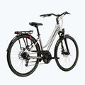 Rower trekkingowy damski KROSS Trans 3.0 W srebrny/szary/połysk 3
