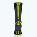 Skarpety narciarskie dziecięce Brubeck Snow Force Light szary/zielony 3