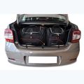 Zestaw toreb do bagażnika KJUST Dacia Logan Limousine 2012-2020 5 szt. czarny 15