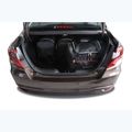 Zestaw toreb do bagażnika KJUST Fiat Tipo Limousine 2015+ 5 szt. czarny 15