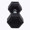 Hantel hexagonalny THORN FIT Hex czarny 12,5 kg 3