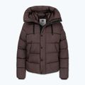 Kurtka zimowa damska Pitbull Amalia Padded Hooded dark chocolate 5