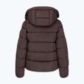 Kurtka zimowa damska Pitbull Amalia Padded Hooded dark chocolate 6