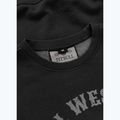 Bluza męska Pitbull Strenght & Respect Crewneck washed dark graphite 7