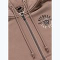 Bluza damska Pitbull Skull Surf Hooded Zip chocolate mousse 9