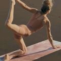Spodenki do jogi damskie JOYINME Oneness Ease masala 8