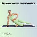 Piłka do masażu XTREXO TRX-MSB008 8 cm czarny/niebieski 2