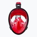 Maska pełnotwarzowa do snorkelingu AQUASTIC SMA-01SC czerwona 3
