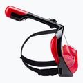 Maska pełnotwarzowa do snorkelingu AQUASTIC SMA-01SC czerwona 9