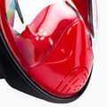 Maska pełnotwarzowa do snorkelingu AQUASTIC SMA-01SC czerwona 11