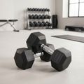 Hantel ogumowany XTREXO Hex 20 kg 3