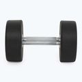 Hantel żeliwny gumowany XTREXO Pro 16 kg czarny 8