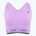 Stanik sportowy damski HOOK FIGHTING Base fioletowy