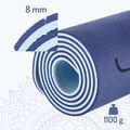 Mata do jogi HMS YM10 8 mm dark blue 4