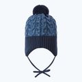 Czapka zimowa dziecięca Reima Pohjoinen navy 5300021B-6982 3