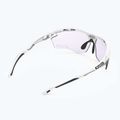 Okulary przeciwsłoneczne Rudy Project Propulse white gloss/impactx photochromic 2 laser purple 5