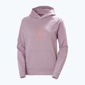 Bluza damska Helly Hansen Core Graphic Hoodie purple clay 4