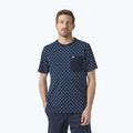 Koszulka męska Helly Hansen Hudson navy aop
