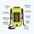 Bojka asekuracyjna BuddySwim Backpack 28 l yellow 2