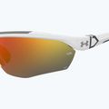 Okulary przeciwsłoneczne męskie Under Armour Yard Pro matte white/orange multilayer oleophobic 7