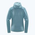 Bluza trekkingowa damska Haglöfs Skuta Hood frost blue 2