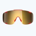 Okulary przeciwsłoneczne POC Devour prismane red/clarity road/partly sunny gold 2