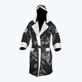 Szlafrok bokserski Cleto Reyes Satin Boxing Hoodie black/white 2